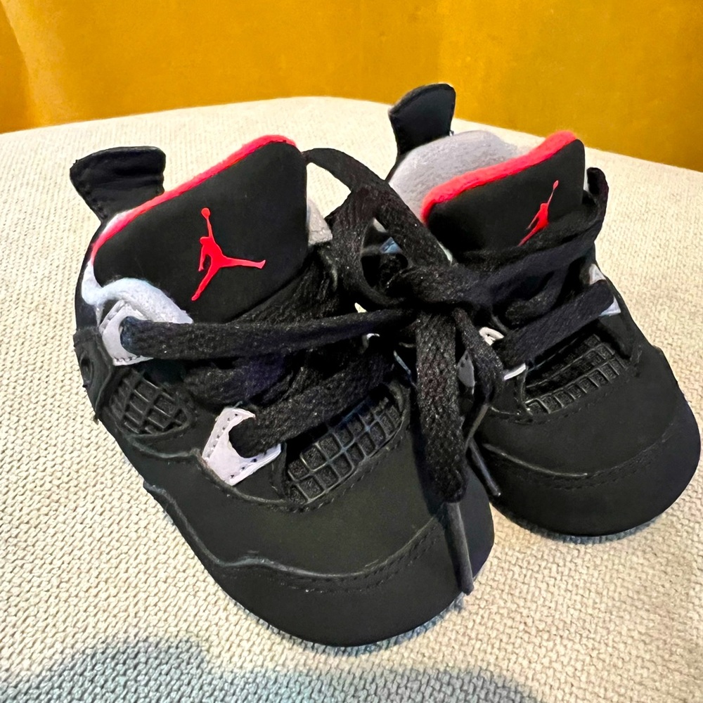 Baby crib soft sole Jordan 4 Breds